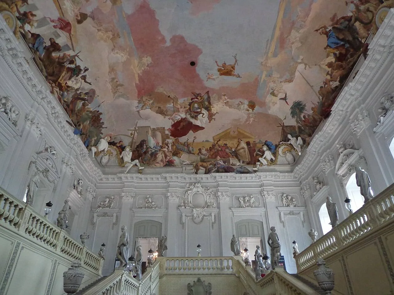 The ceiling